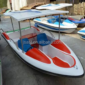 <span class=keywords><strong>Bateau</strong></span> à <span class=keywords><strong>moteur</strong></span> électrique à grande vitesse à prix d'usine, <span class=keywords><strong>bateau</strong></span> à pédales en fibre de verre auto-drainant, kayak transparent - Product Image 5