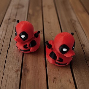 Juguetes Divertidos de Pato Deadpool Impresos <span class=keywords><strong>en</strong></span> 3D de Vashine, Materiales Ecológicos PLA, Juguetes Creativos, Decoración del Hogar, Regalo para Niños - Product Image 6