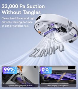 Aspiradora Robótica Narwal Flow Wet con 22000 Pa de Succión Potente, Evitación de Obstáculos por IA, Combo de Mopa FlowWash <span class=keywords><strong>y</strong></span> Limpieza Programada para el Hogar - Product Image 3