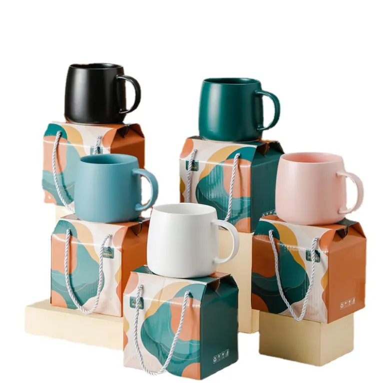Werbe geschenk Geschirr Keramik Tasse Geschenk Kaffeetasse