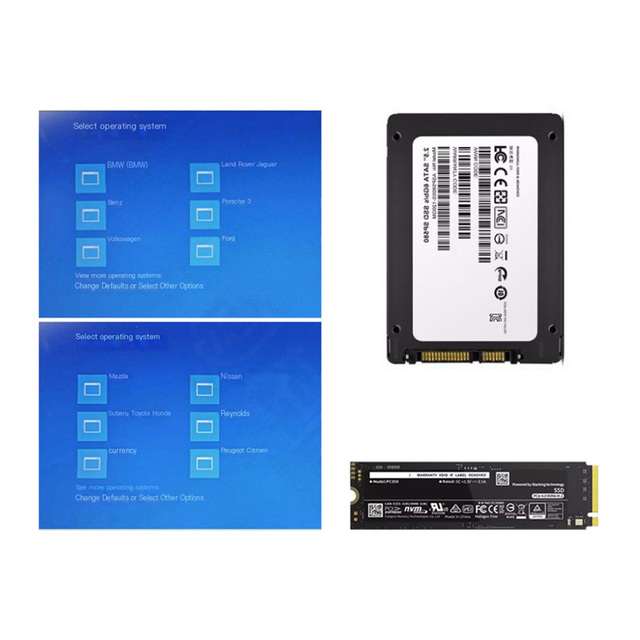 VXDIAG VCX SE16 All-in-one Diagnostic Apparatus+2TB Solid Disk Software+Lenovo T470 Computer Complete Set