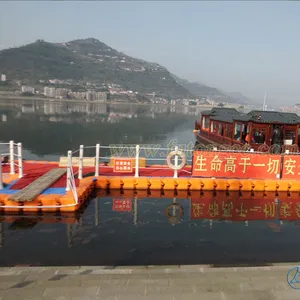 Floating Boat Dock Modular Pontoon Dock Platform Floating Bridge Jetty Jalan Setapak