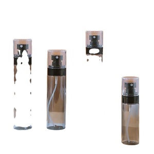 Botella de Plástico PETG con Pulverizador Negro de 30ml, 60ml, 100ml, 120ml, con Tapa Plana, Venta al Por Mayor - Product Image 3