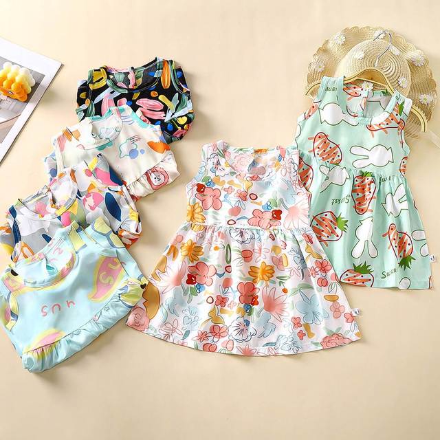 sexy birthday dress plus size Baby Girl Two Year Old Birthday Outfits Toddler 2nd Birthday Dress Set–  OutfitOcean Australia main image 0