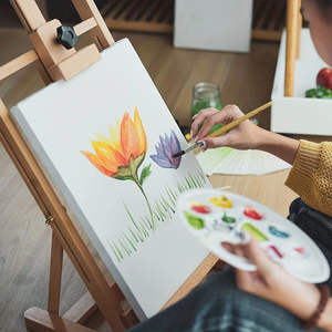 SCART Custom Size 100% Cotton Stretched Canvas With Wood <b>Frame</b> Art <b>Printing</b> <b>for</b> Oil Acrylic Painting - Product Image 4