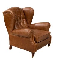 Klassischer 1919er Amerikanischer Landhausstil Zigarrenstuhl Tigerstuhl Vintage Distressed Holz Einzelner Freizeitstuhl Godfather-Stuhl