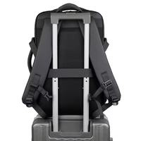 Sac à dos de voyage multifonctionnel personnalisable en stock, sac à dos d'ordinateur de voyage multi-couches imperméable de grande capacité