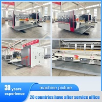 Oray-need volautomatische vacuüm waterinkt printmachine model 1224 voor golfkartonfabriek kamer doctor blade systeem