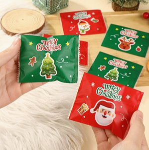 Good Luck Candy Biscuit Surprise Lucky Bags Luxury <b>Plastic</b> Gummy Biscuit <b>Plastic</b> <b>Packaging</b> Bag 7*9CM for Christmas - Product Image 5