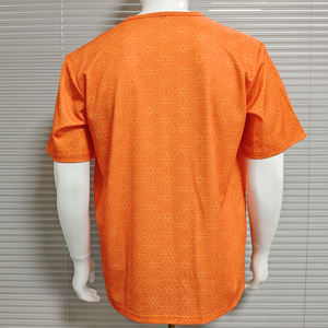 T-shirts promotionnels de campagne électorale en polyester uni à col rond et manches courtes - Product Image 2