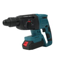 Marteau perforateur électrique sans balais multifonctionnel de qualité industrielle 21V rechargeable au lithium-ion, puissance de perçage de 60,4 pi-lb