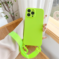 Pour Samsung Galaxy A52 A52S étui 4G 5G collier sangle lanière Silicone couverture arrière pour Samsung a 52 a 52S GalaxyA52 fleur Fundas