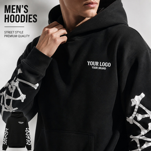 Sudaderas con Capucha para Hombre, Moda Personalizada, Premium, Estilo Urbano, Estampado Gráfico, Sudadera con Capucha, Marca Privada, Fabricante OEM ODM - Product Image 1