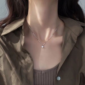 Collar de cadena de lujo para mujer, de plata esterlina 925 - Product Image 2