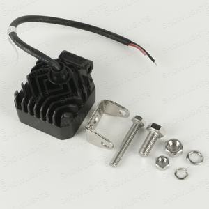 12V 24V 2 pouces 16W 1556LM faisceau d'inondation carré LED pièces de lumière de travail matériel en acier inoxydable Led feux de travail pour <span class=keywords><strong>tracteur</strong></span> - Product Image 4