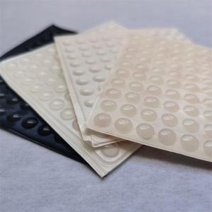 Almohadillas Adhesivas de Vidrio Hemisféricas OEM, Transparentes, Anticolisión, Autoadhesivas, de Silicona, Silenciosas, de Goma - Product Image 4
