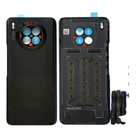 Coque arrière en verre avec autocollant 3M pour Huawei Honor 50 Lite NTN-LX1 NTN-LX3 6.67'' et Honor 50Lite NTN-L22
