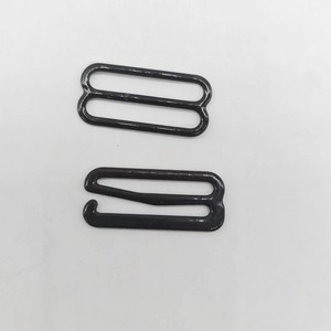 Ofrecemos hebillas en forma de ocho y nueve con revestimiento metálico, en stock, de 10 mm a 25 mm de diámetro, para sujetadores y ropa interior ajustables. - Product Image 3