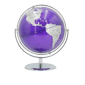 2024 Factory world globe earth globe decoration map terrestre mova manufacturer English teaching with lamp students teaching