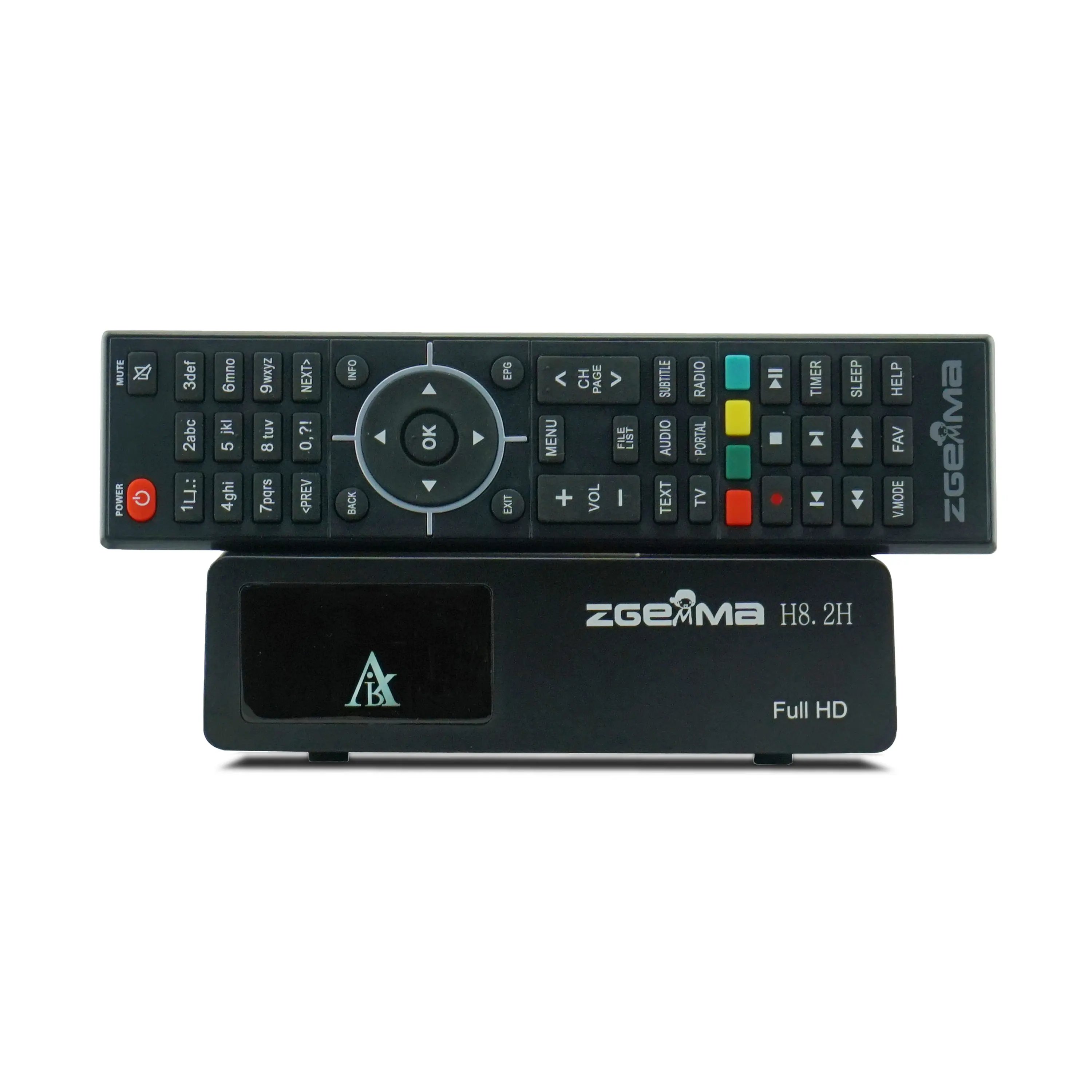 1080P enigma2 Linux OS vệ tinh TV Receiver DVB s2x + DVB t2c thông minh TV thẻ TV giải mã zgemma h8.2h