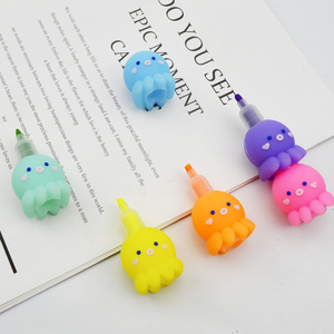 Mini juego de rotuladores de plástico para niños, rotulador amarillo Multicolor <span class=keywords><strong>Simple</strong></span>, venta al por mayor - Product Image 3