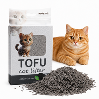 Litière pour chat en tofu sans parfum, action agglomérante douce pour chats ayant des voies respiratoires sensibles – Contrat de distribution en gros
