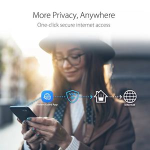 Boîtier personnalisé ROG Strix GS-AX3000 WiFi 6, routeur AiMesh réseau <span class=keywords><strong>sans</strong></span> <span class=keywords><strong>abonnement</strong></span>, mode mobile, Aura RGB, ports de jeu extensibles - Product Image 3