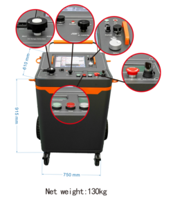 Localizador de Fallas de Cable de Alta Tensión con Corriente de Destello y Múltiples Pulsos para Pruebas de Cables Eléctricos Subterráneos, Reparación en Campo y Detección de Fallas de Emergencia - Product Image 1