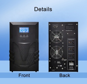 고속 충전 110V 220V 고주파 <span class=keywords><strong>1kva</strong></span> <span class=keywords><strong>2kva</strong></span> 3kva 무정전 전원 공급 장치 순수 사인파 온라인 <span class=keywords><strong>UPS</strong></span> - Product Image 4