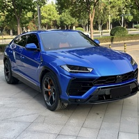 Film de protection de voiture en vinyle PET TPU moulé, finition HD brillante métallique bleu Sepang, 1,52 x 16 m / 5 x 55 pi, rouleau complet, vente en gros, directement de l'usine