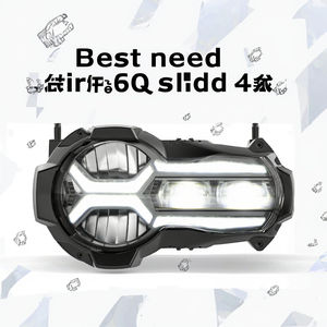 Faro Delantero para Motocicleta LOYO 12V Nuevo R1200GS con Certificación Emark, Luz Alta/Baja, DRL, Lámpara de Proyección LED, 6000K, 8000 Lúmenes, 120W, 2014-2019 - Product Image 2