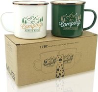 Nouveauté d'usine OEM vintage vaisselle émaillée nordique métal granit eau tourbillon bière tasse à café tasse bougie tasse