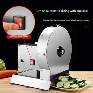 Cortadora Automática de Verduras y Frutas de Acero Inoxidable de Alta Calidad y Eficiencia para Uso Comercial y Doméstico, para Patatas y Plátanos - Product Image 5