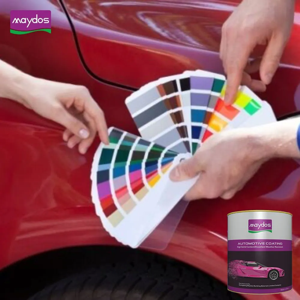 DIY Car Care Metallic Car Coating Paint Crysal Clear Coat Transparent Plastic Strengthen Primer Low VOC Automotive Paint