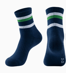 Chaussettes de badminton, de tennis de table et de tennis pour hommes, femmes et jeunes, en coton épais, absorbant la transpiration, résistantes aux odeurs, professionnelles et athlétiques - Product Image 4