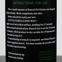 Gel de transfert de tatouage transparent Magic Creator Stencil Gel, longue durée, 1 oz