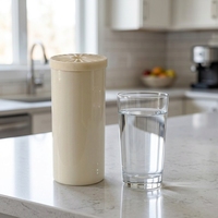 Purificateur d'eau domestique, membrane en fibres UF, pré-filtration à pression externe de 10 pouces, élément de cartouche PP Jumbo