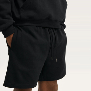 ชุดเซ็ตฮู้ดดี้และกางเกงขาสั้นลำลองคุณภาพสูงสำหรับผู้ชาย ผ้าฝ้าย 100% เบาสบาย ระบายอากาศได้ดี สไตล์สตรีทแวร์ - Product Image 4