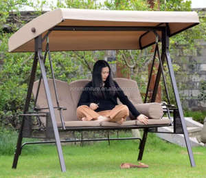 3 posti dolce giardino pensile sedia mobili popolare baldacchino progettato per il tempo libero all'aperto <span class=keywords><strong>altalena</strong></span> - Product Image 6