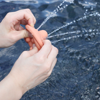 PAISEN silicona preescolar bebé baño juguetes molde libre Squirty baño juguete para niños pequeños bebés no tóxico bañera juguetes para bebés