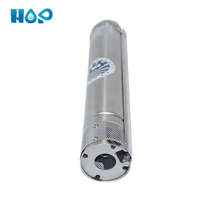 HOP-3KW 4 inç enerjili dalgıç derin kuyu elektrikli su pompaları fırçasız sabit mıknatıslı motor