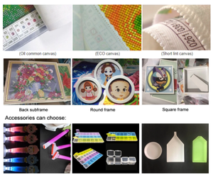 <span class=keywords><strong>Pintura</strong></span> de diamante 5d Diy, <span class=keywords><strong>mosaico</strong></span> de animales de colores, bordado completo de diamantes de imitación de cristal, envío directo - Product Image 6