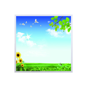 <b>Led</b> Panel <b>Light</b> 600x600mm Aluminum Frame Modern Design For Office School Hospital Ktv <b>Bar</b> Ceiling Lamp With Daisy Pattern - Product Image 5