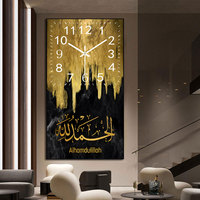 Art Mural Islamique Moderne Cristal Porcelaine Cl Calligraphie Imprimé Peinture Murale Islamique Cadeaux Islam Musulman Support Papier Base