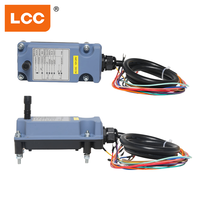 Control Remoto Inalámbrico Industrial LCC SAGA L6 de 6 Botones y Una Sola Velocidad para Grúas, Polipastos, Cabrestantes, Carros y Equipos de Elevación RF