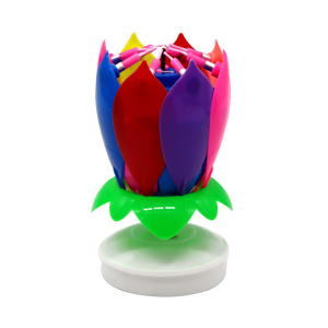 Chúc mừng sinh nhậ<span class=keywords><strong>t</strong></span> bài há<span class=keywords><strong>t</strong></span> há<span class=keywords><strong>t</strong></span> quay hình hoa sen âm nhạc nhạc sinh nhậ<span class=keywords><strong>t</strong></span> há<span class=keywords><strong>t</strong></span> nến - Product Image 5