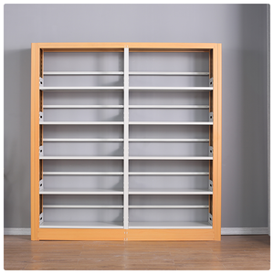 Estanterías de Acero Laminado en Frío Duraderas, Elegantes, Modernas y Ecológicas para Escuelas, Hospitales, Bibliotecas y Oficinas - Marca Luyuan - Product Image 1
