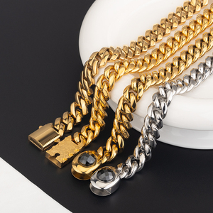 מותאם אישית אישית 6 מ "מ-היפ הופ 18 מ" מ "מ-היפ הופ 18 ק" מ שרשרת מתכת מצופה זהב 18K - Product Image 5