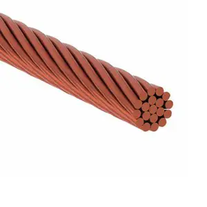 Overhead Transmission ASTM Standard 2 Conductor Bare Copper Wire 0.5 MM