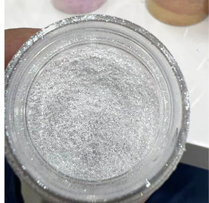 ผงกลิตเตอร์เล็บสีเงินมูนไลท์ 0.2 กรัม ผงสีสุดสว่างสำหรับตกแต่งเล็บ - Product Image 6